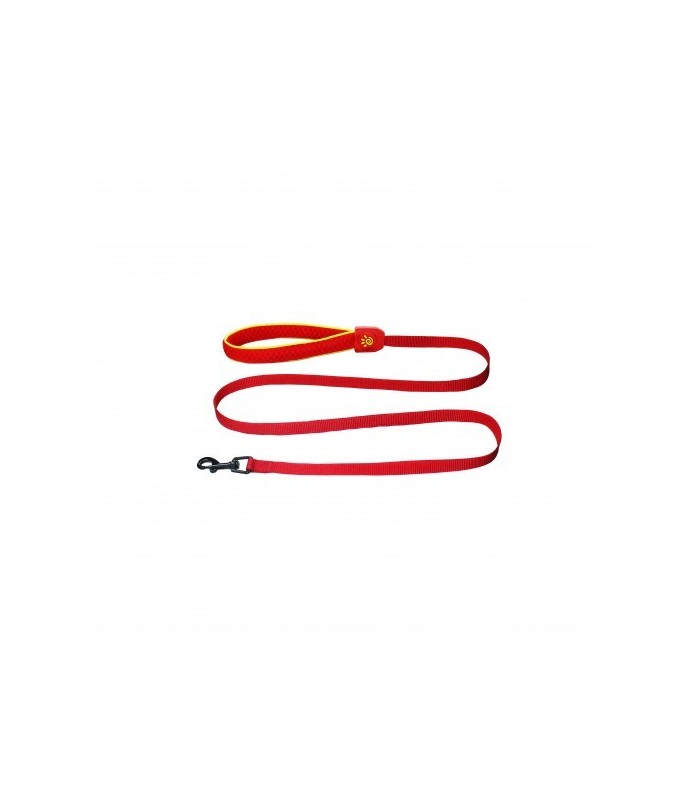 Doco Reflective Yellow Rope Mesh Dog Leash 1.5cm x 150cm Small