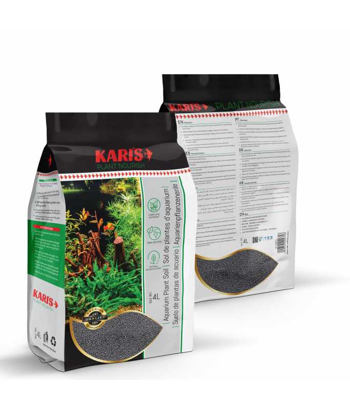 Karis Plant Soil Substrate Black Aquatic Soil – 4L Bag