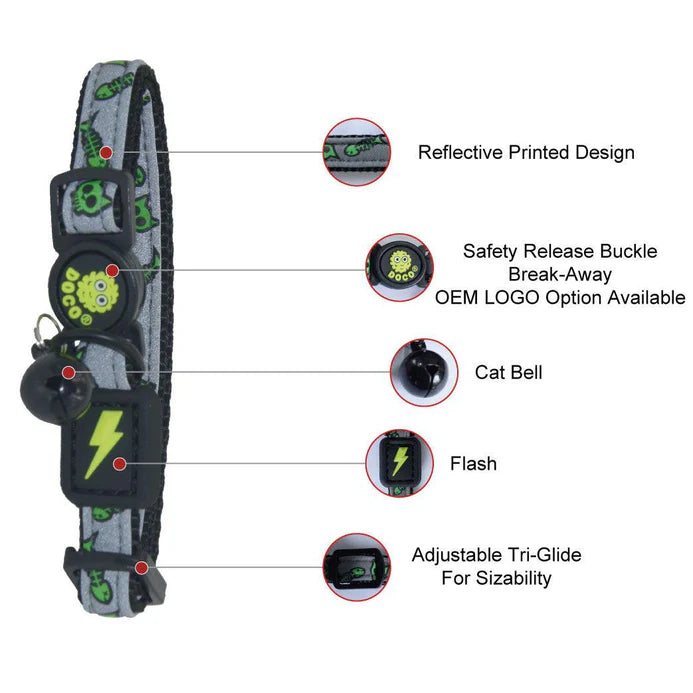 DOCO Reflective Cat Collar Color