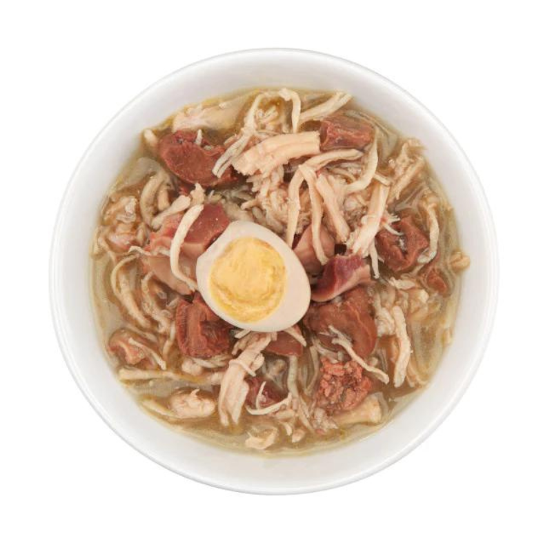 Schesir Wholefood Broth Chicken & Quail Egg Wet cat food 80G