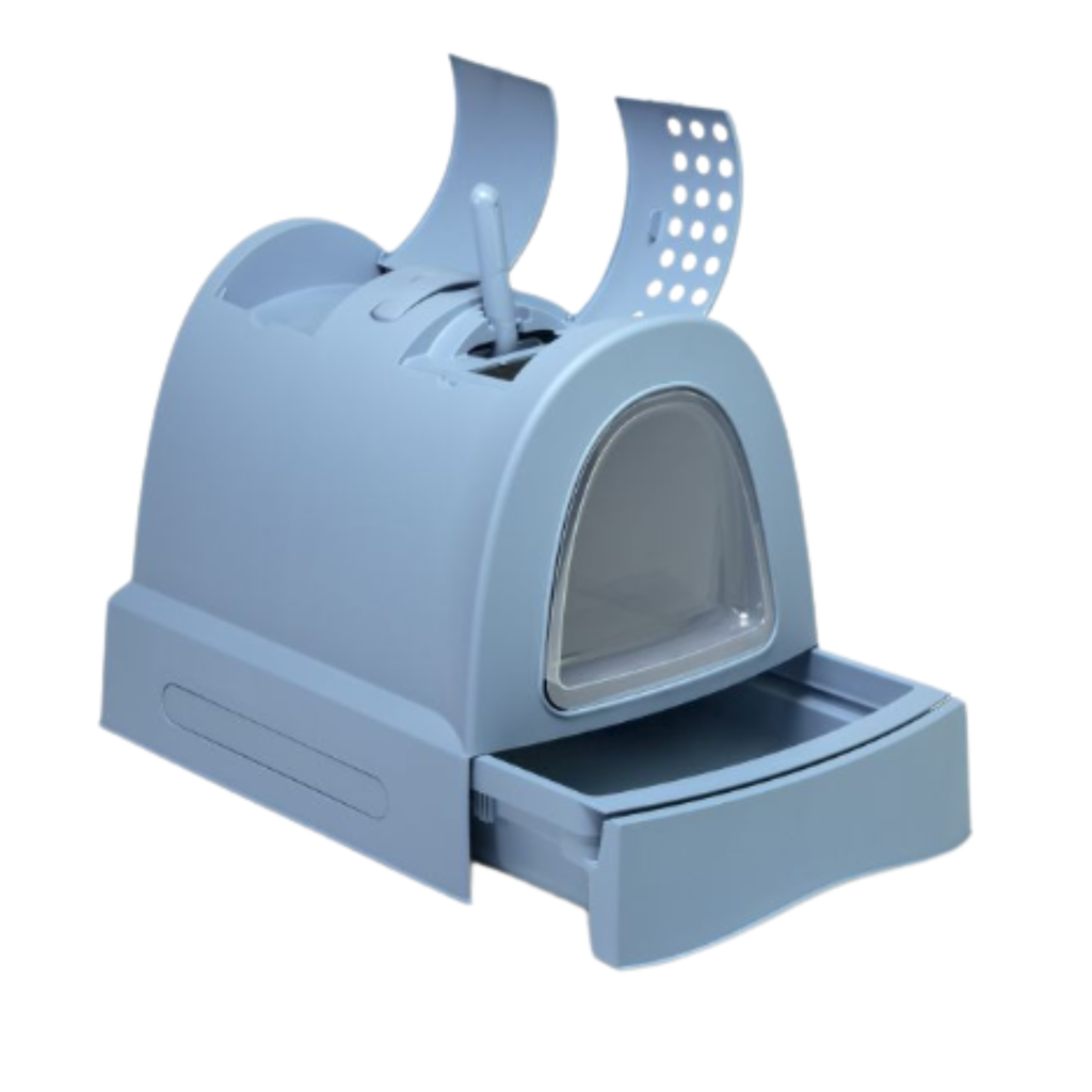 Imac Zuma Cat Litter Box with Hood - 40 x 56 x 42.5cm