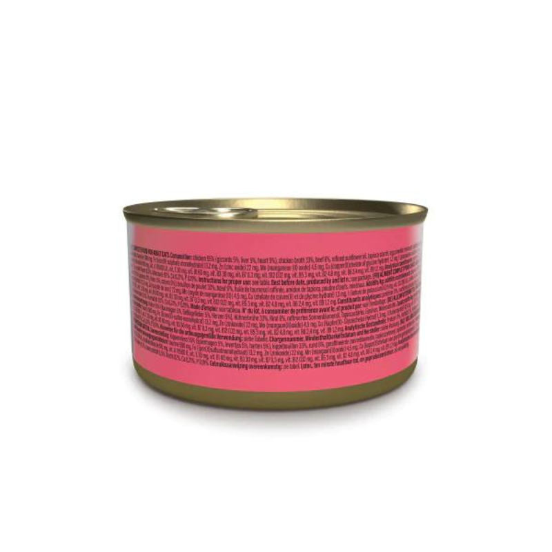 Schesir Wholefood Broth Chicken & Beef Wet Cat food 80G