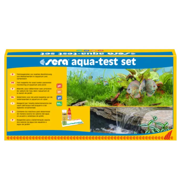 Sera Aqua-Test Set - Multi-Parameter Aquarium Water Kit