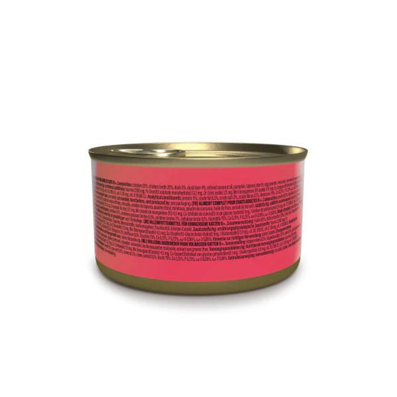 Schesir Silver Senior Cat Mousse & Fillets Chicken & Duck 70G