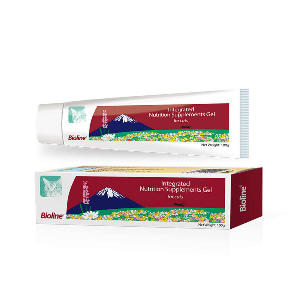 Bioline Nutrition Supplement Gel For Cat Daily Vitamin Boost - 100g