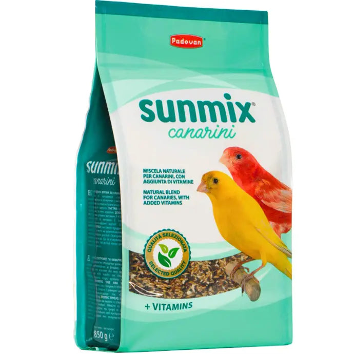 Padovan Sunmix Canaries Premium Bird Food – 850g