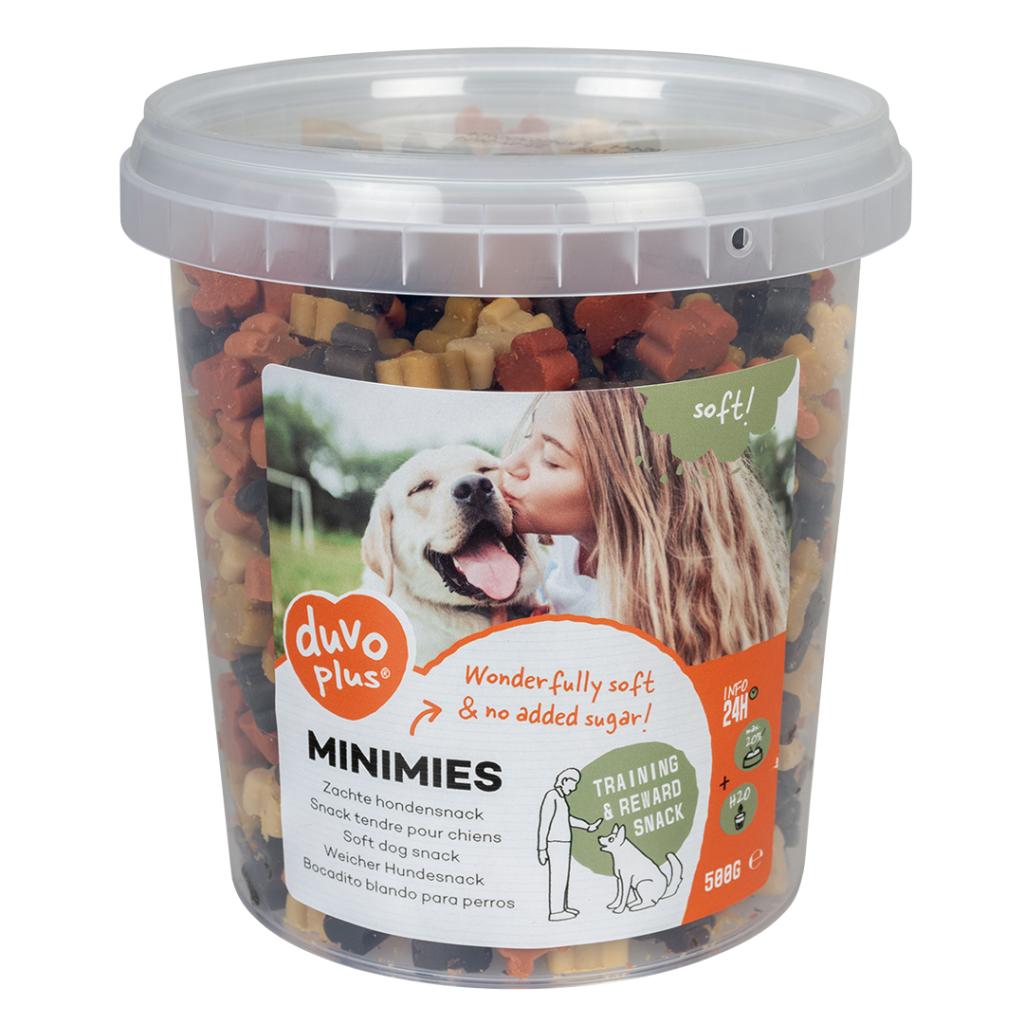 Duvo+ Chews Minimies Dog Treat Mix Soft Chew Bites - 500g