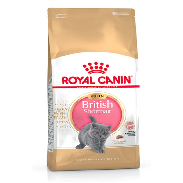 Royal Canin Feline Breed Nutrition British Shorthair Kitten Dry Food 2kg