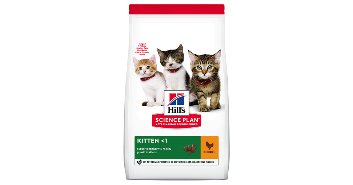 Hills Science Plan Kitten Wet Food Chicken Flavor - 3Kg