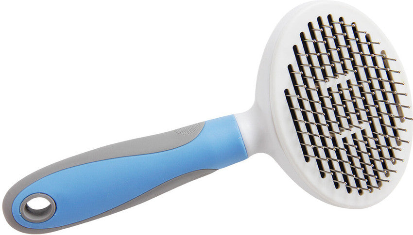 Petbroo Self Cleaning Brush Color Blue Dogs & Cat