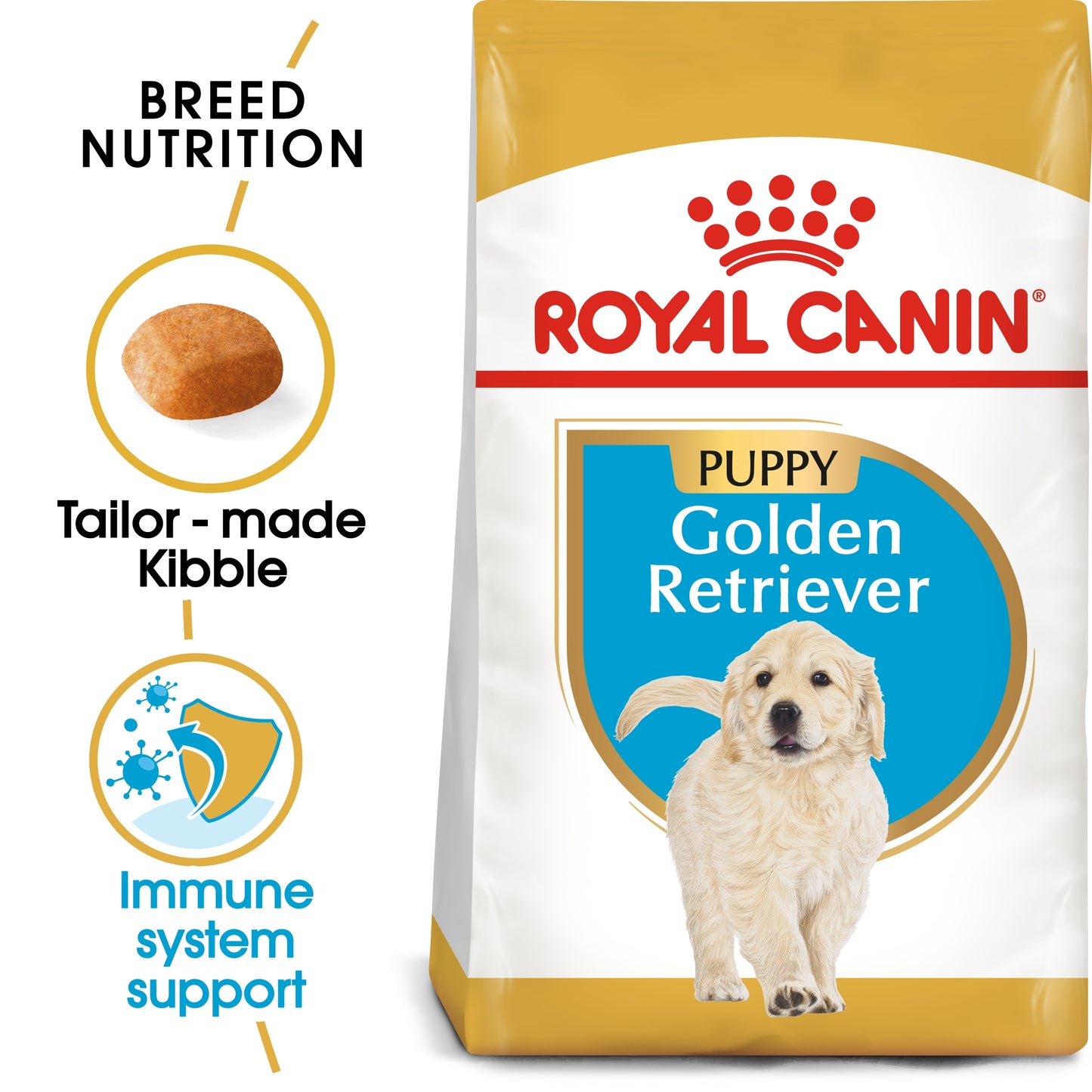 Royal Canin Breed Health Nutrition Golden Retriever Puppy Dry Food - 12kg