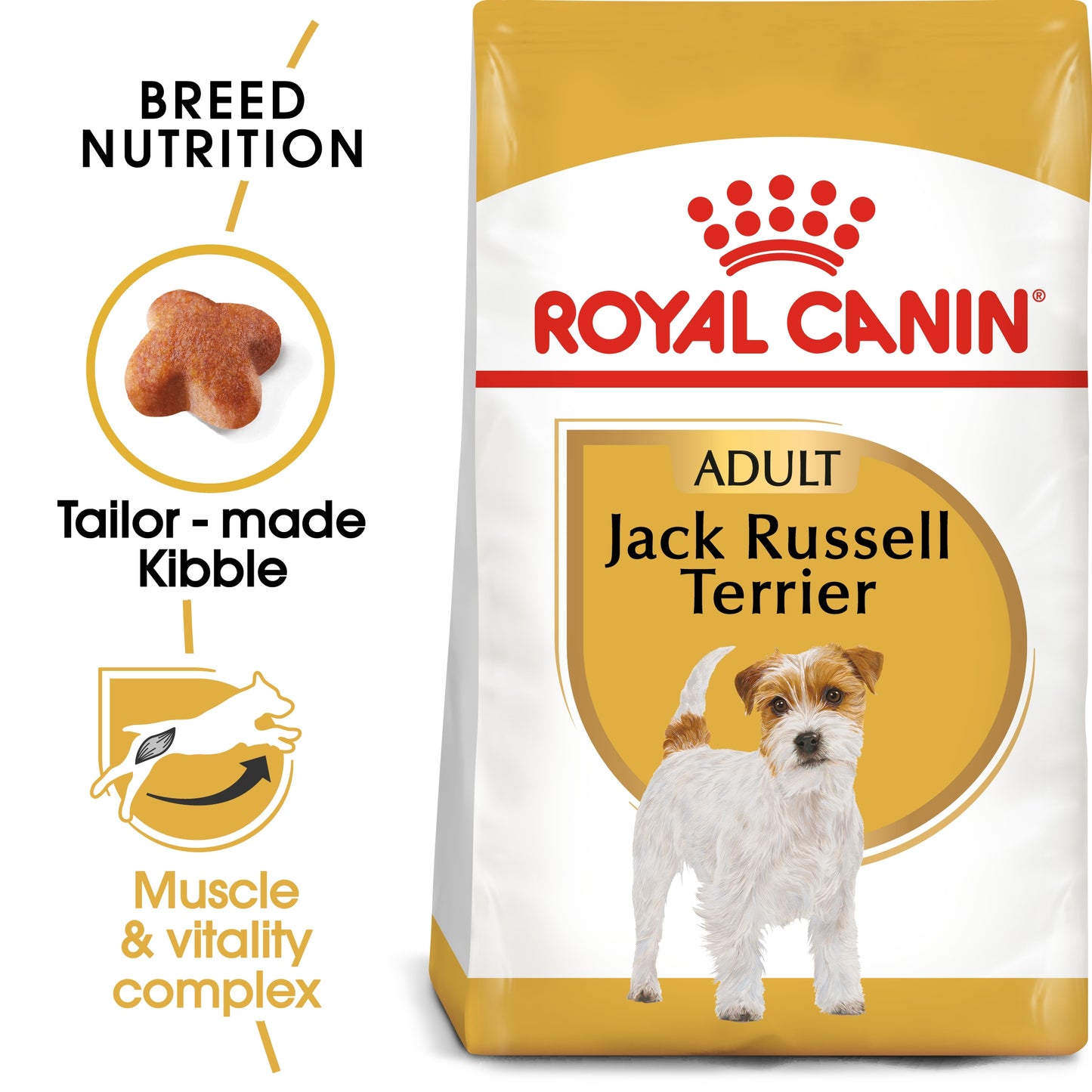Royal Canin Breed Health Nutrition Jack Russell Adult Dry Food - 1.5kg