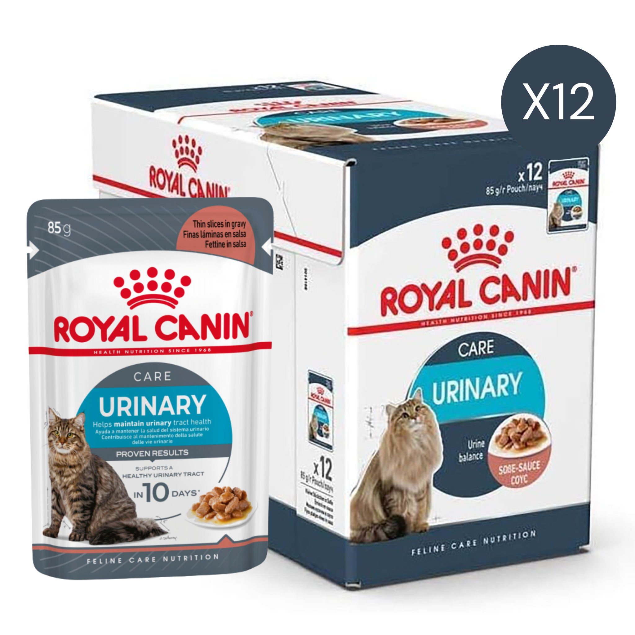 Royal Canin Feline Nutrition Urinary Care Cat Wet Food - 12x85g