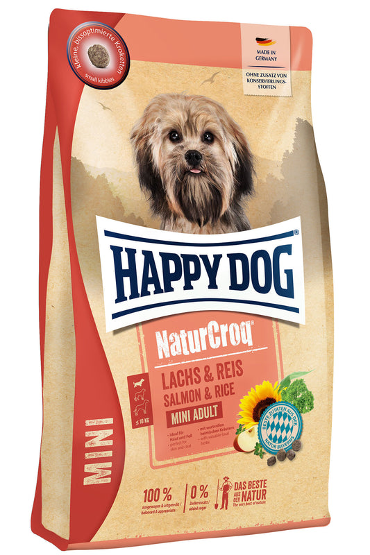 Happy Dog Naturcroq Mini - Adult Lachs & Reis (Salmon & Rice)