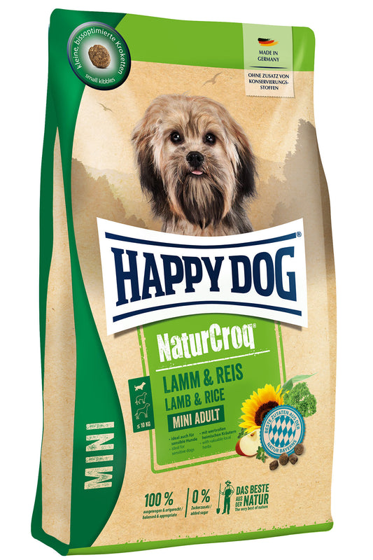 Happy Dog Naturcroq Mini Adult Lamm & Reis (Lamb & Rice)