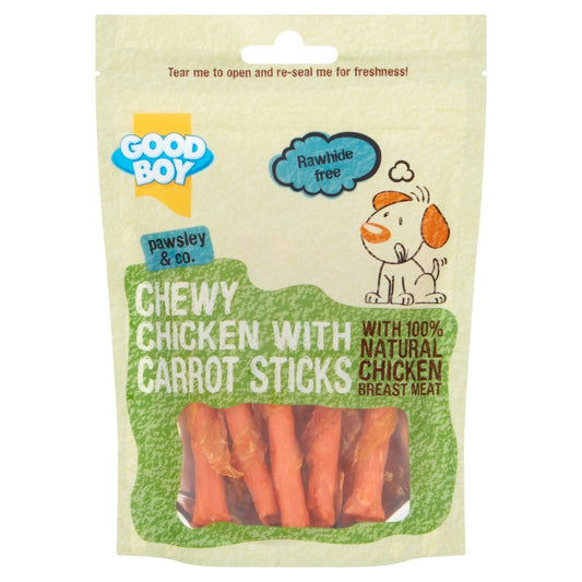 Chicken & Carrot Stick Dog Treat ‚90g