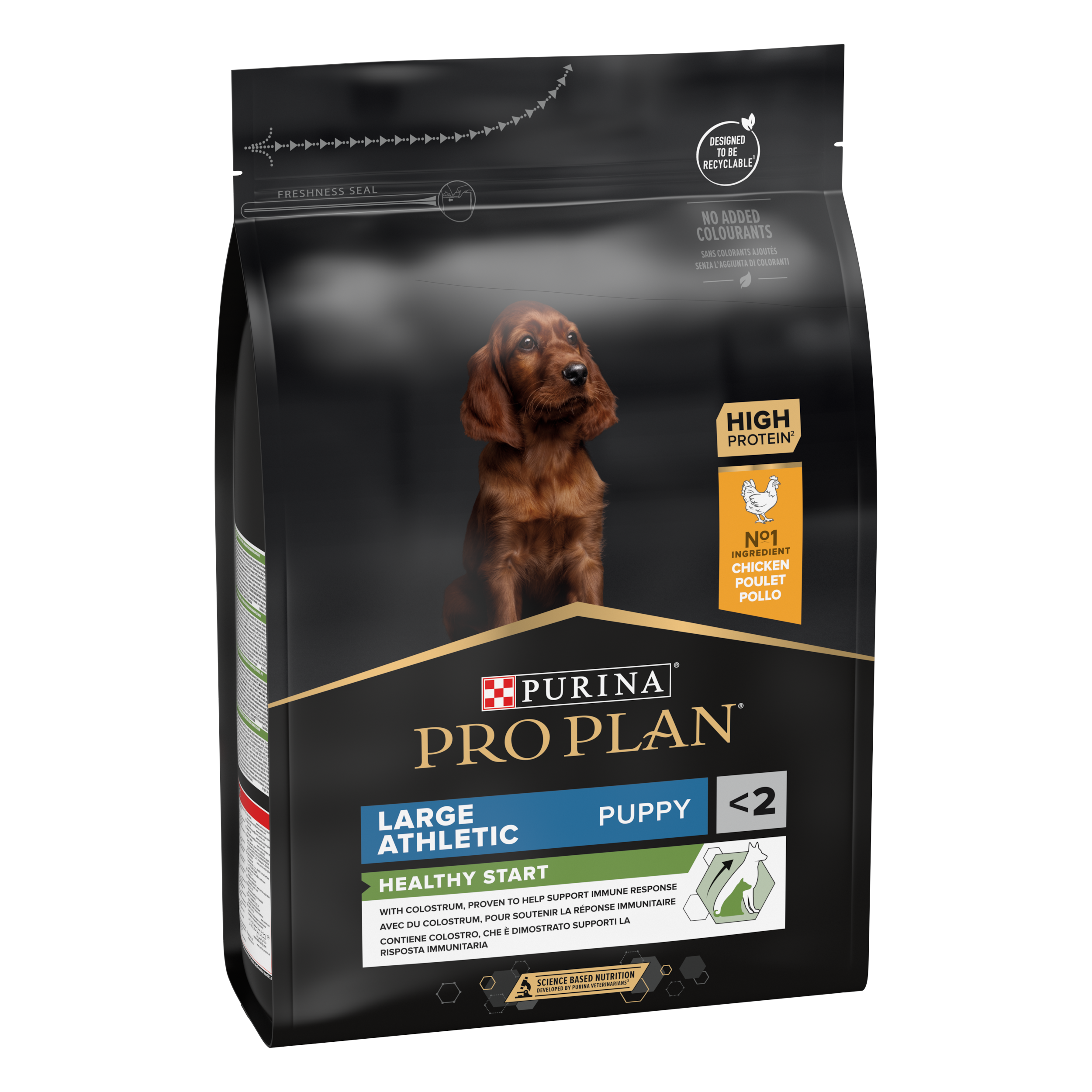 Purina Pro Plan Large Athletic Puppy - Dry Dog Food With Chicken 3 Kg