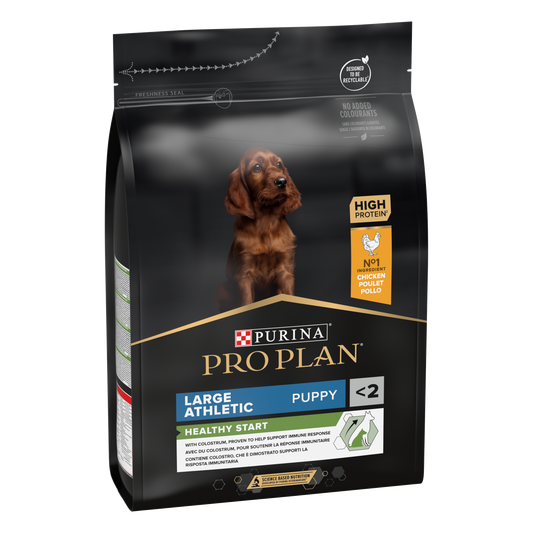 Purina Pro Plan Healthy Start Large Athletic Puppy, Dry Dog Food With Chicken, 3 Kg