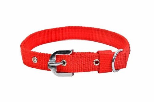 Duvo Chic Leatherette Collar Red - Dog Collar 35 - 42Cm/19Mm Reddimension: 35-42Cm X 19Mm