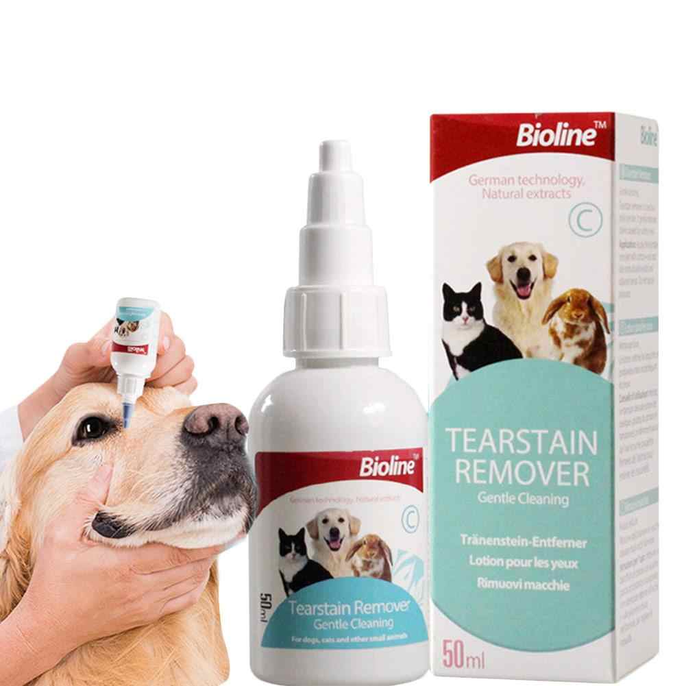 Bioline Tear Stain Remover 50ml  Gentle Eye Cleaner for Pets