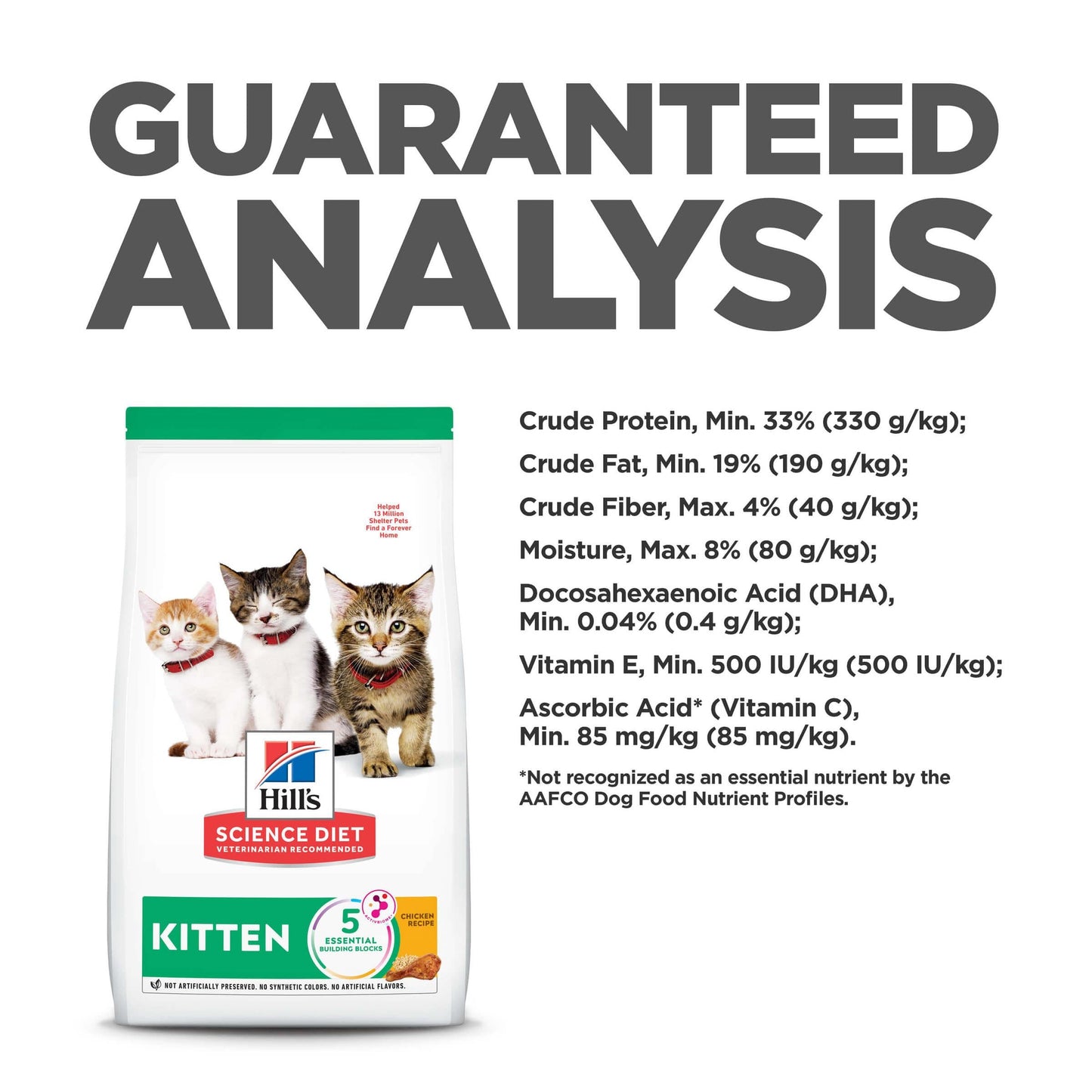 Hills Science Plan Kitten Chicken Flavor 3Kg