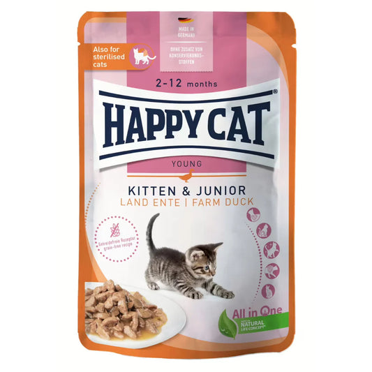 Happy Cat Mis Culinary Kitten & Junior Farm Poultry 85G