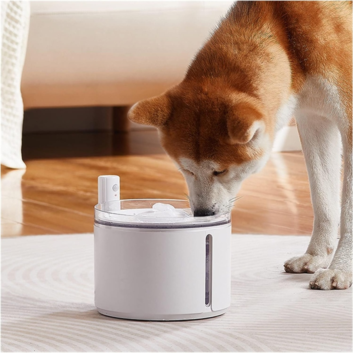Dogness Smart Sensor Water Feeder For Pets - White