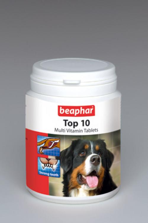 Beaphar Top 10 Dog Multivitamins – 180 Tablets
