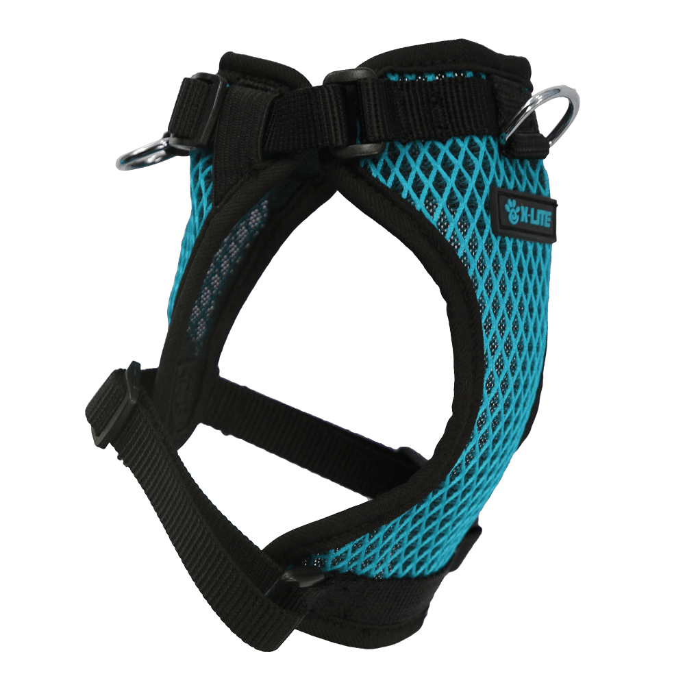 Doco® Front Range Diamante Mesh X- Lite Dog Harness (Dca318)Color: Blue, Sizes: M