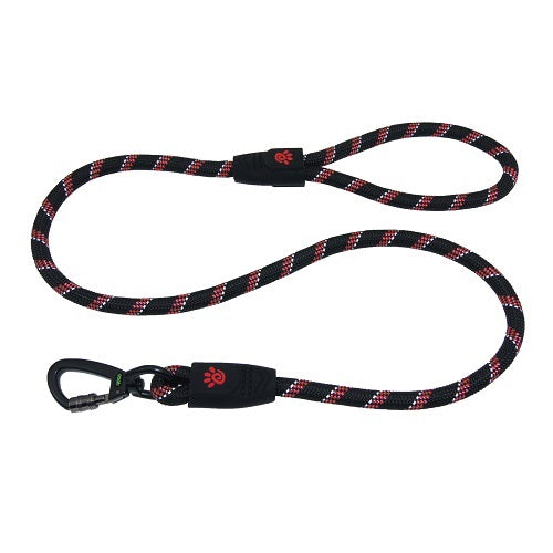 Doco® 20 Rope Leash W/ Ergocurve Foam Handle Ver.2 (Dcrope2020)Color: Black, Sizes: L