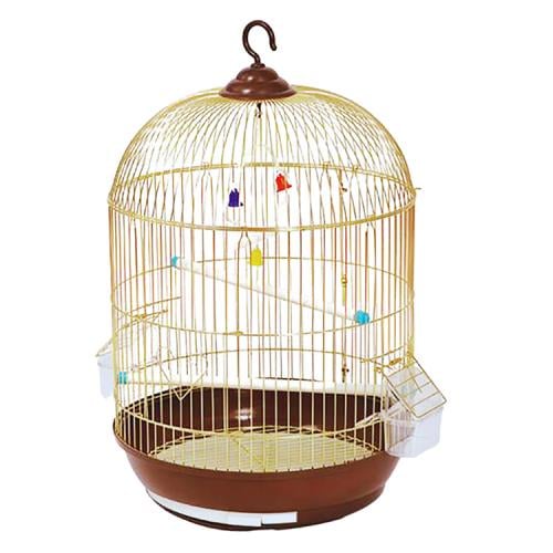 Dayang Round Bird Cage – 40x40x70cm, Durable Build