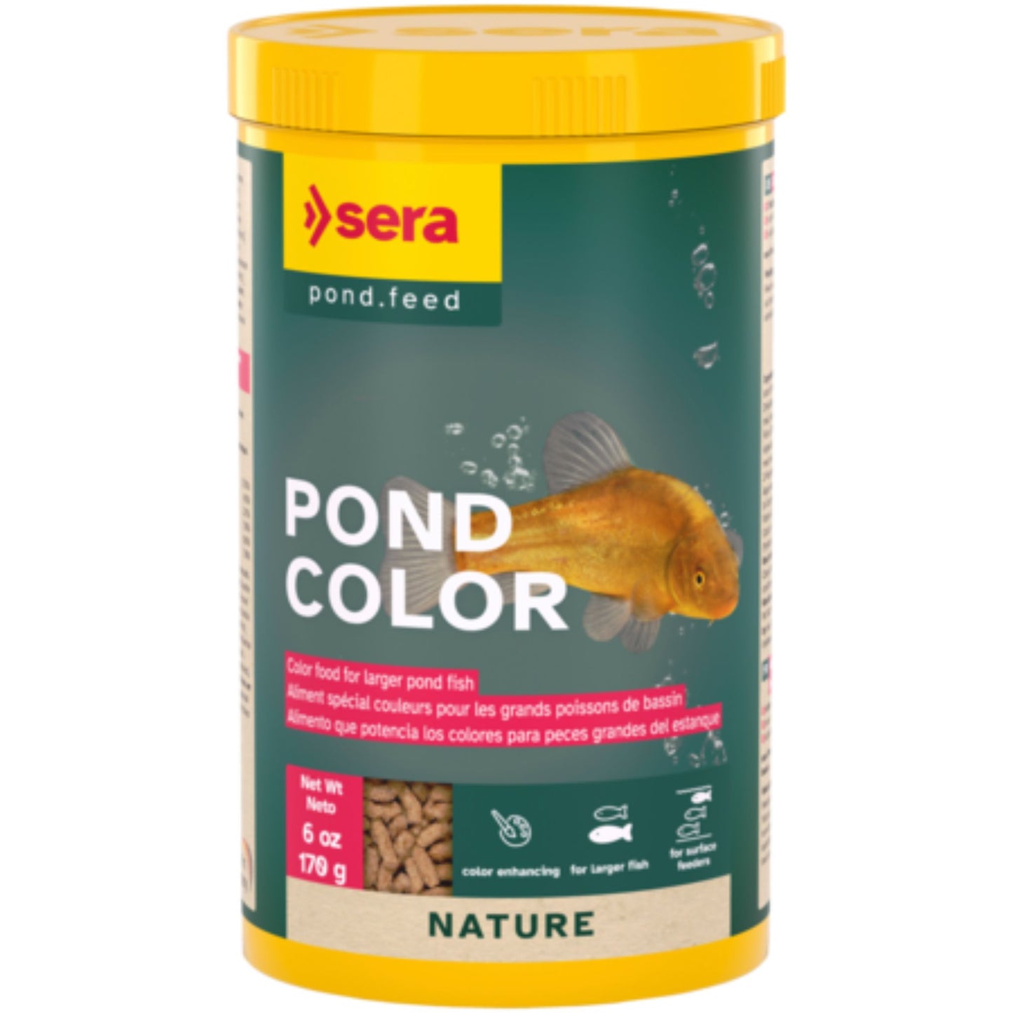 Sera Pond Color Sticks Nature Fish Food