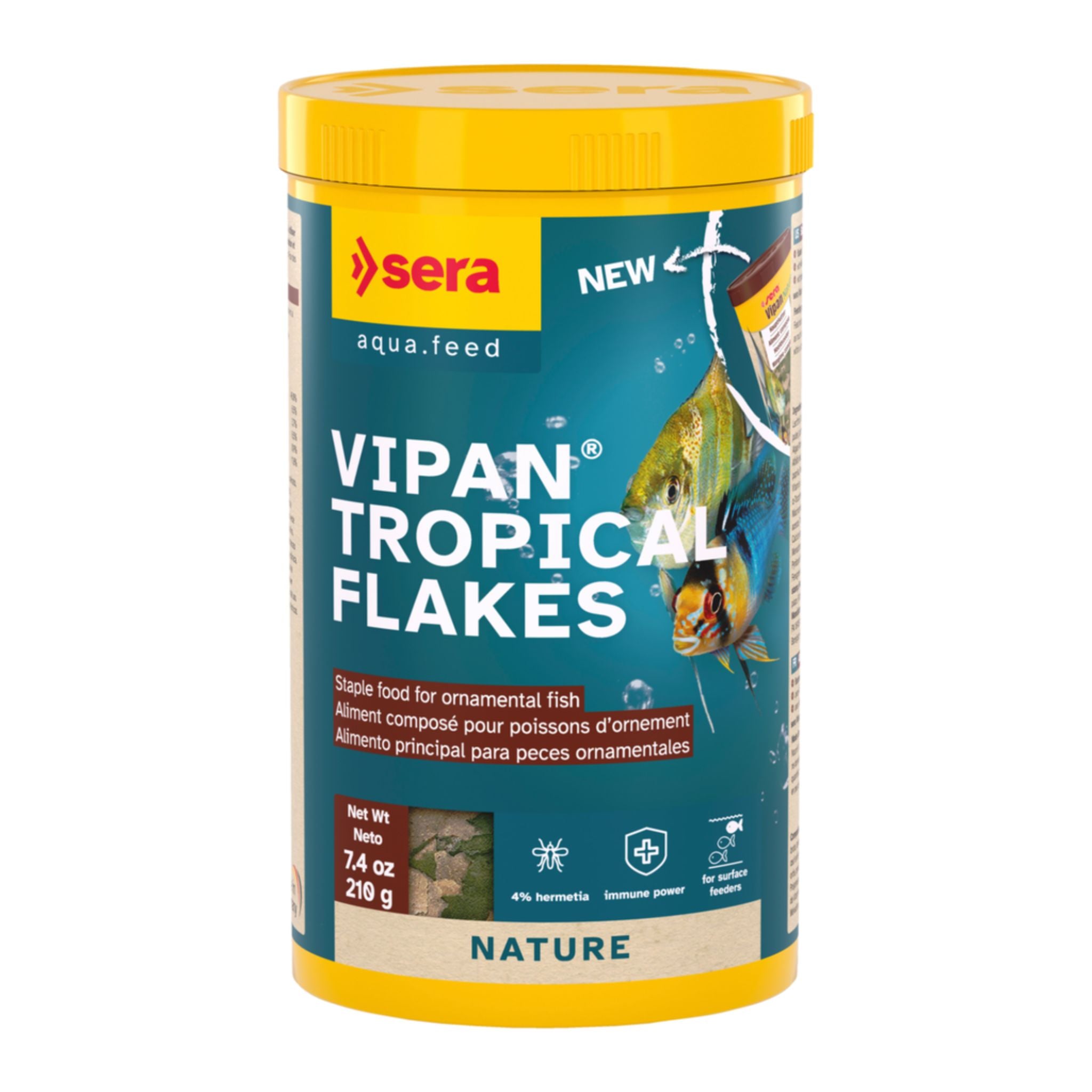 Sera Vipan Flakes Fish Food - 1000ml