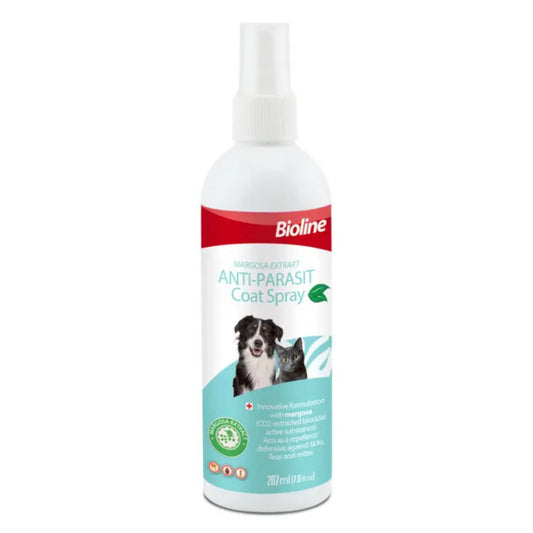 Bioline Anti-Flea & Tick Spray For Pets Margosa Scent - 207ml