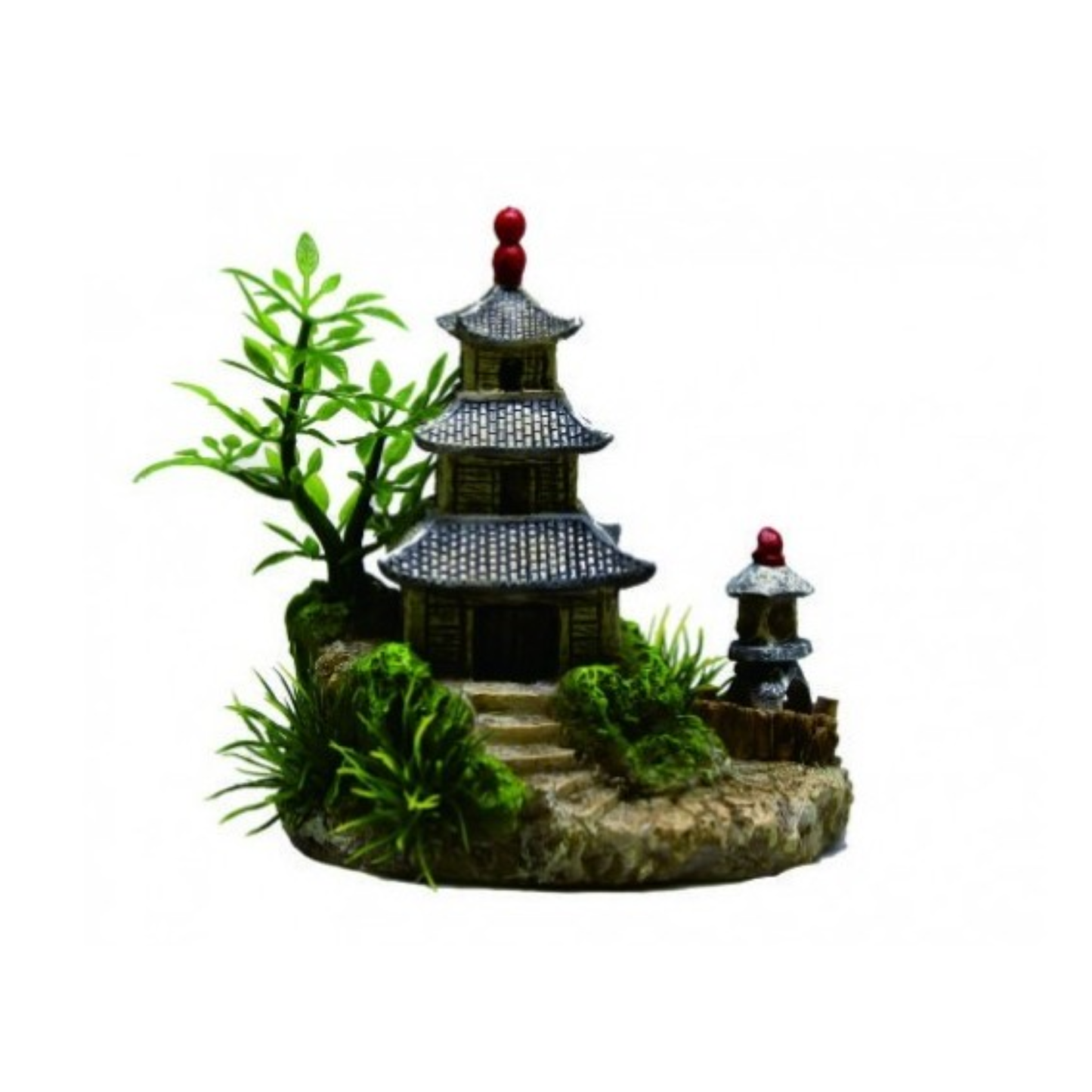 Yusee Aquarium Decoration Artificial Plant - 12 x 8.5 x 11cm