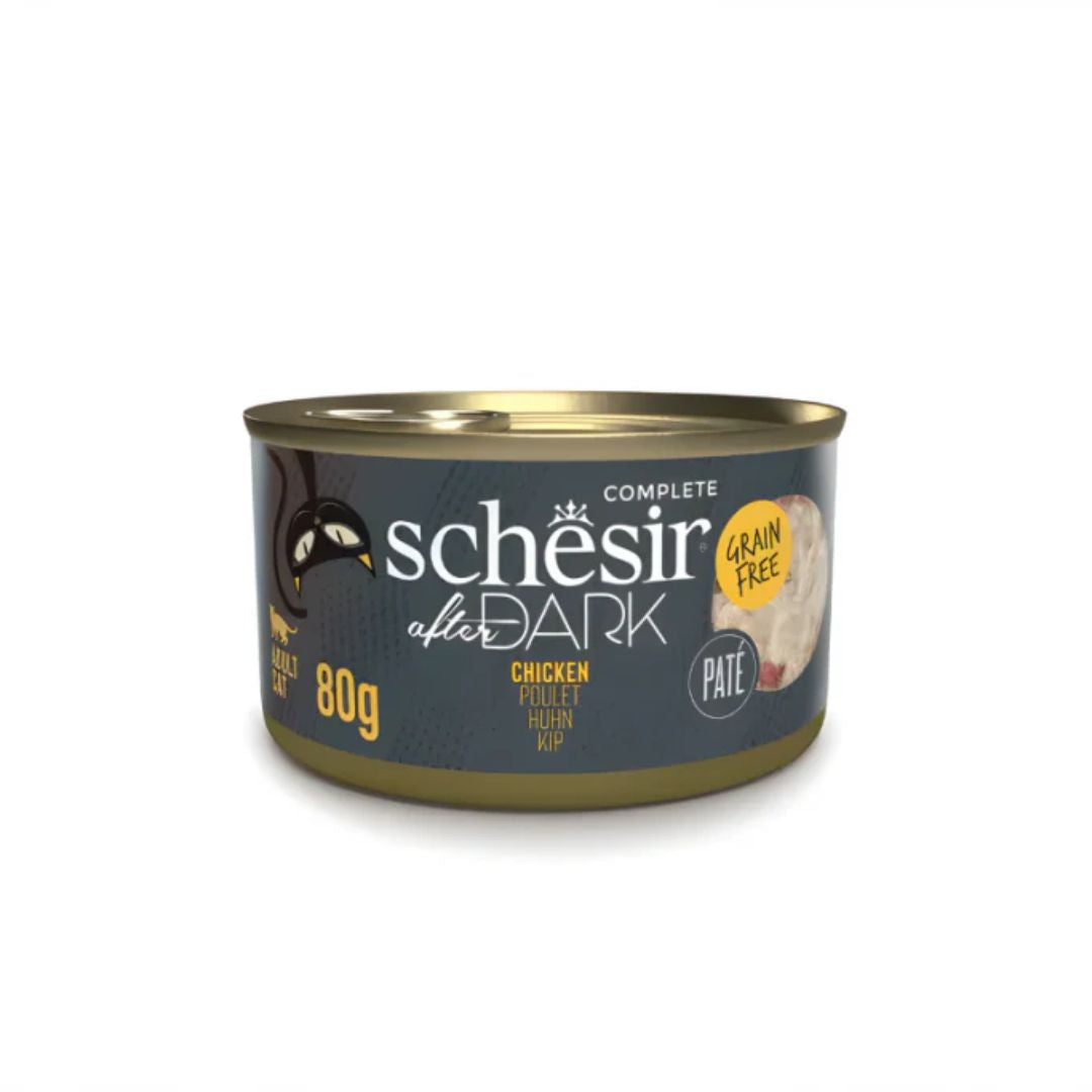 Schesir After Dark Cat Pate Chicken Wet Food 80G