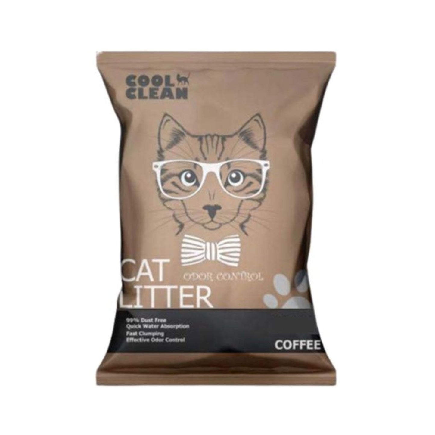 Cool Clean Clumping Cat Litter Coffee Scent - 5kg