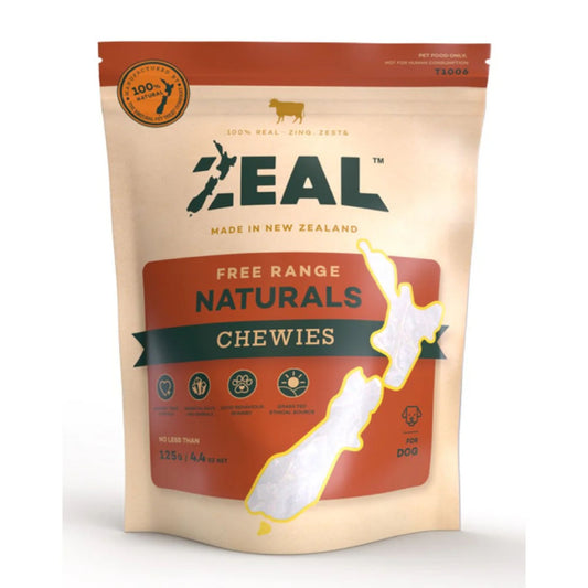 Zeal Naturals Chewies For Dog - 125g