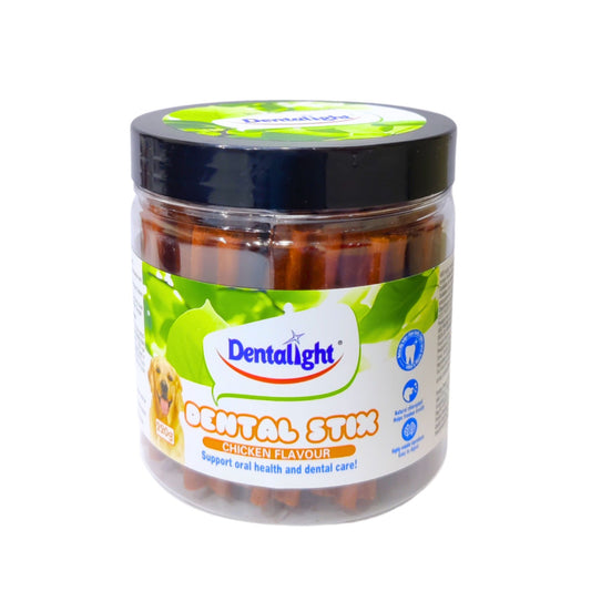 Dentalight 2.5 Dental Stix Dog Treat Chicken Flavour - 220g