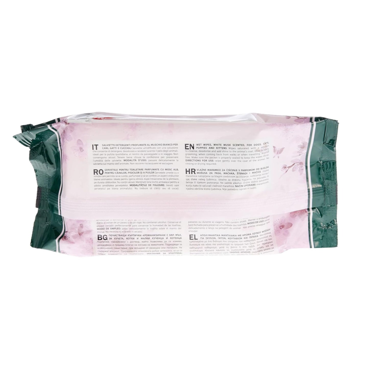 Padovan White Musk Pet Wipes Deodorizing For Pets