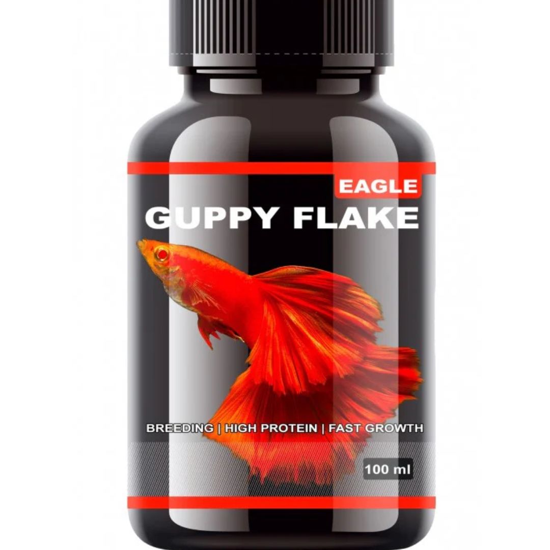 Horizone Eagle Guppy Flakes Fish Food – 100ml