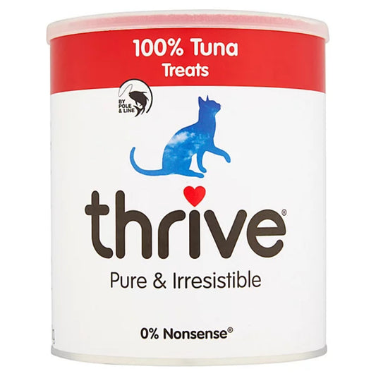 Thrive Pure & Irresistible Cat Treats With 100% Tuna – 180g