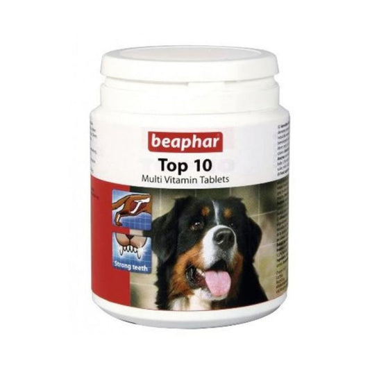 Beaphar Top 10 Dog Multivitamins – 180 Tablets