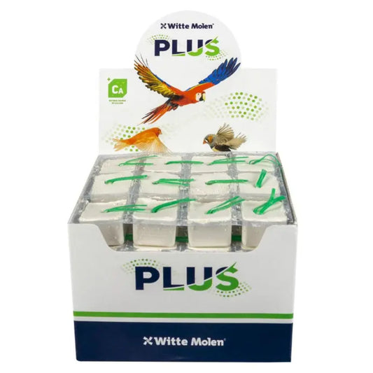 Witte Molen Plus Energy Block For Birds S - White