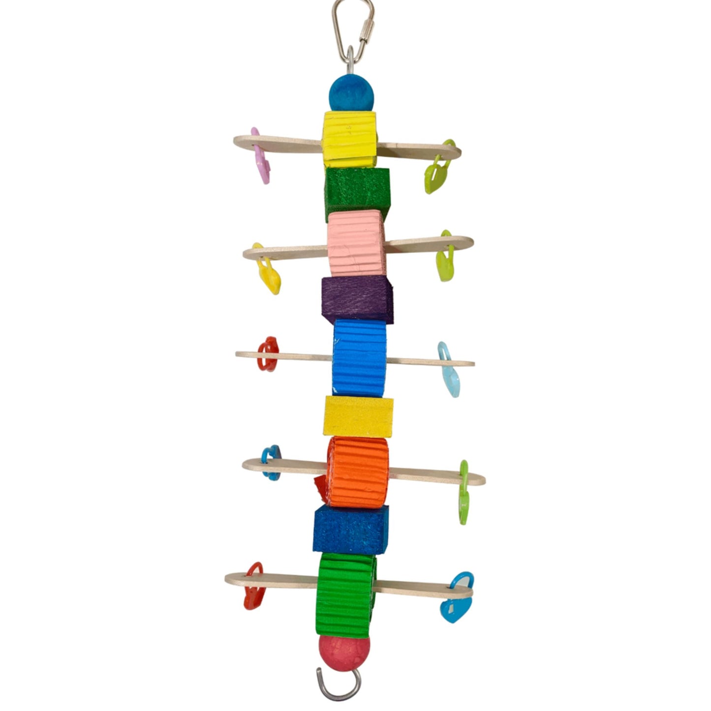 Vanpet Multi Layer Roller Bird Toy - 21x8cm
