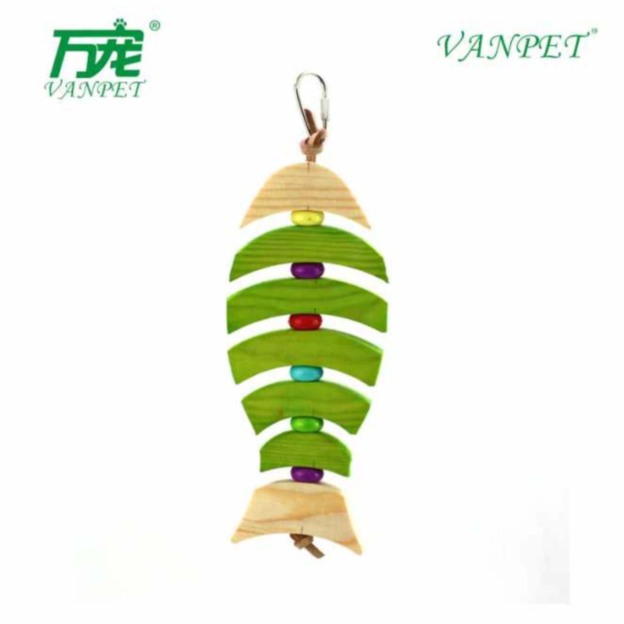 Vanpet Natural and Clean Bird Toy - 24x8cm