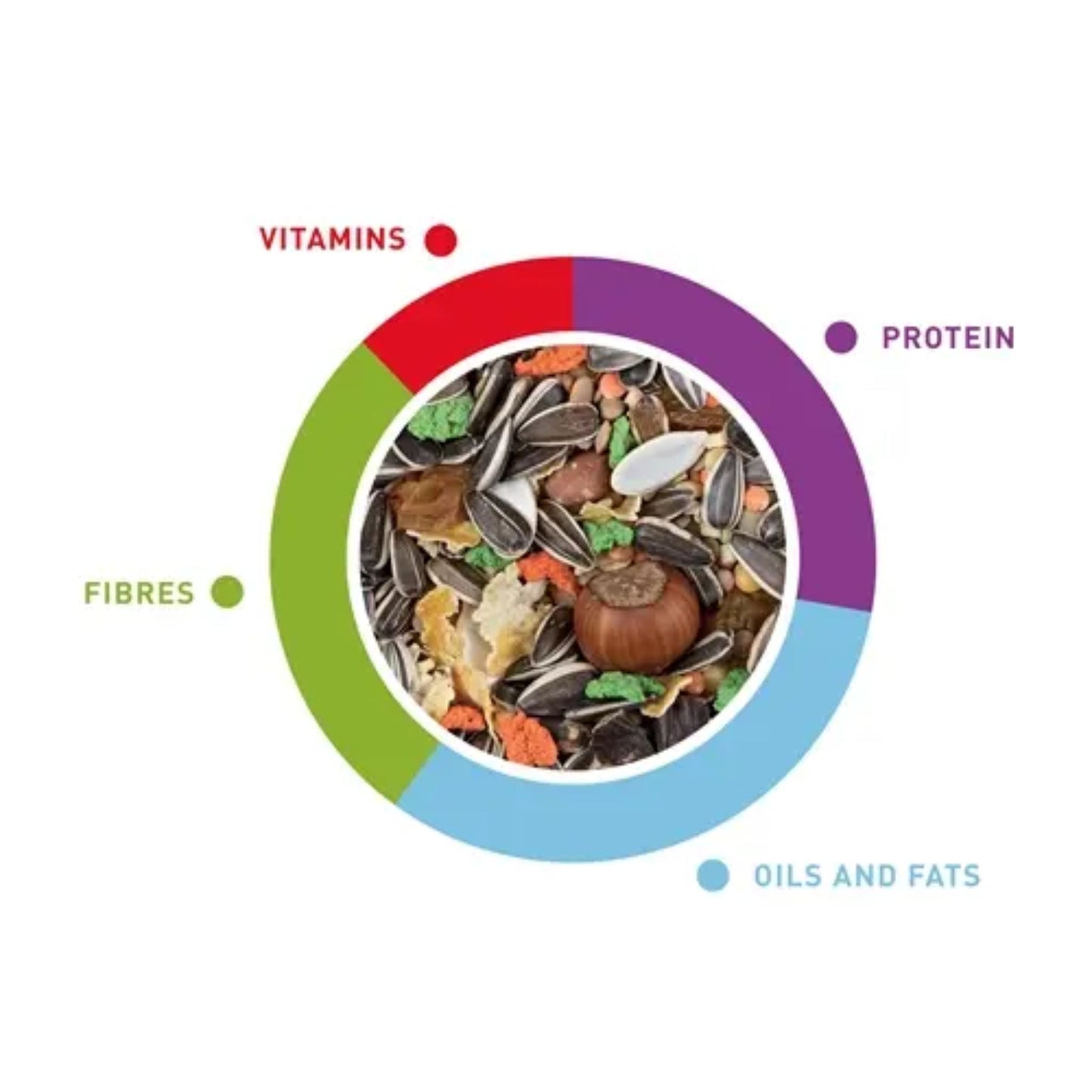 Padovan GrandMix Scoiattoli – 750g Squirrel & Rodent Mix