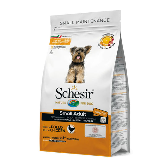 Schesir Small Adult Chicken Dry Dog food 2KG