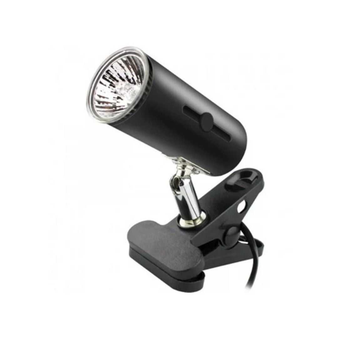 Roxin Turtle Heat Lamp – Short Clamp Back UVB Reptile Light
