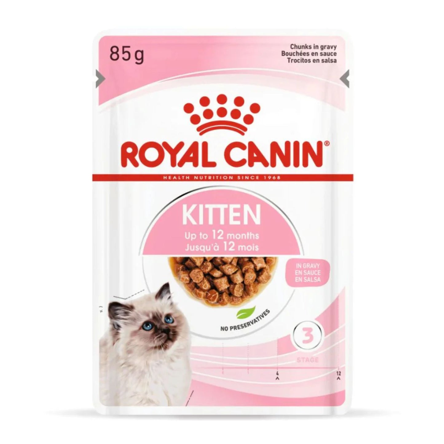 Royal Canin Feline Health Nutrition Kitten Gravy (WET FOOD)